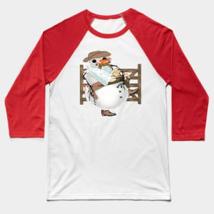 Festus the Snowman Baseball T-Shirt